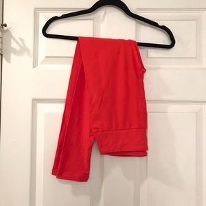 OS Soft Leggings - Hot Pink / Red